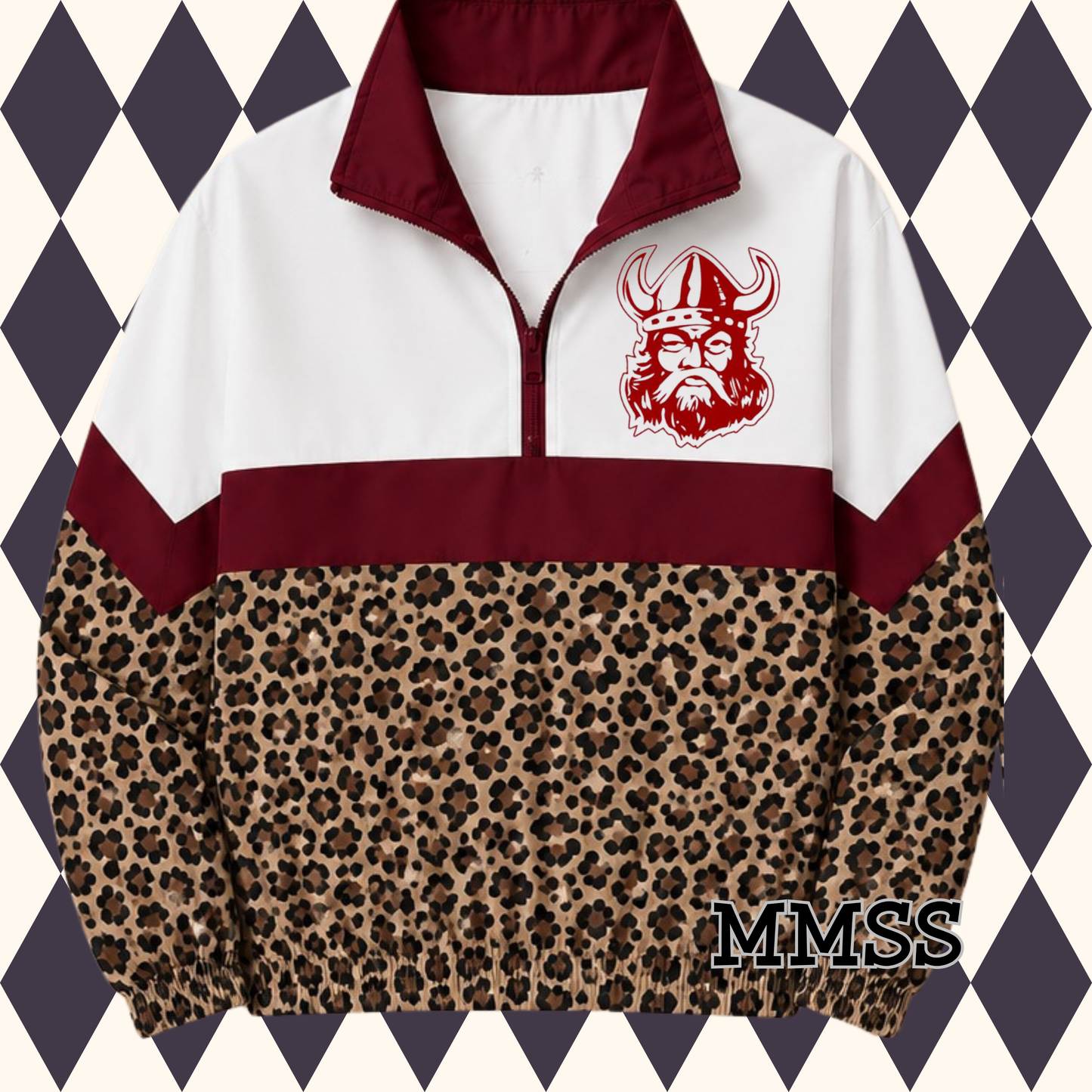 Lowndes County Schools Vikings Windbreaker