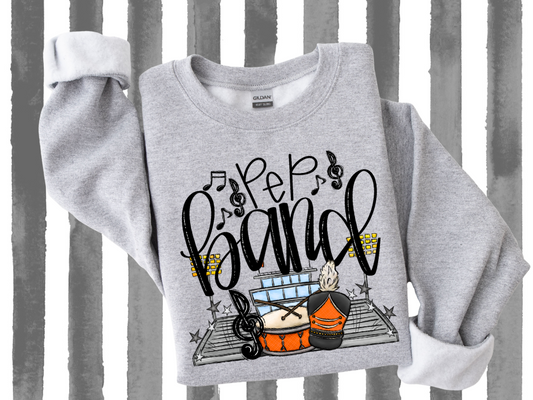 🎶 Pep Band Party: Stadium Beats & Game Night Vibes T-Shirt or Sweatshirt🎶