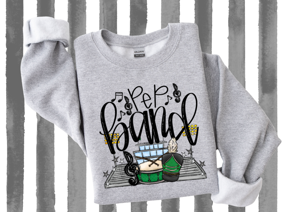 🎶 Pep Band Party: Stadium Beats & Game Night Vibes T-Shirt or Sweatshirt🎶