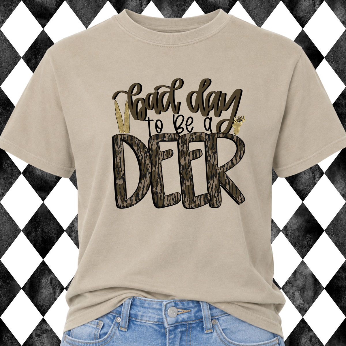 Bad Day to Be a Deer Long Sleeve • Sweatshirt