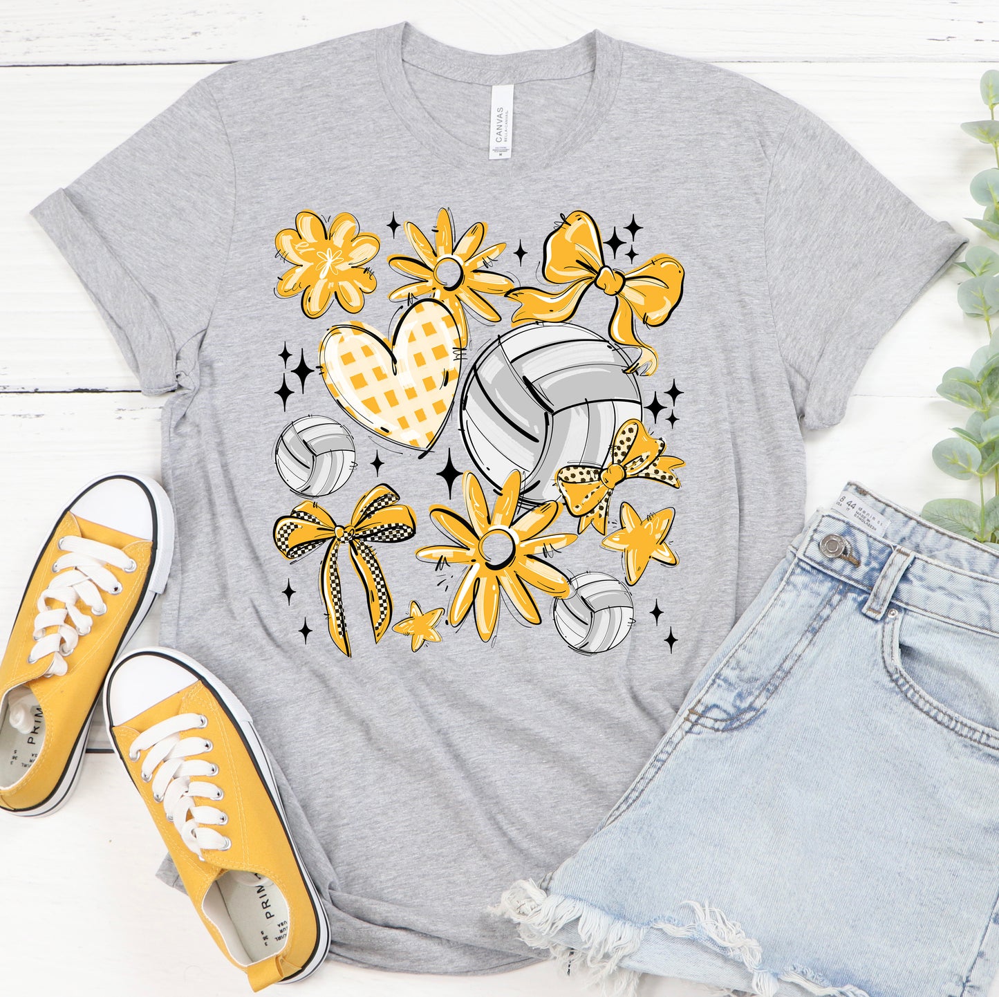 π Play Ball Volleyball Spirit Collage Tee or Sweatshirt π