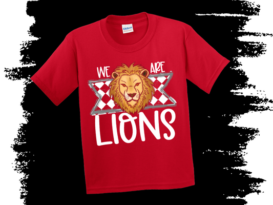 ⭐ We Are Lions Spirit Tee – House Colors