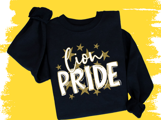 Lion Pride Stars Tee or Sweatshirt
