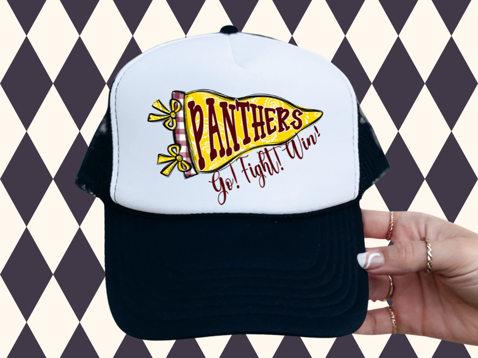 Preppy Paisley Pennant Trucker Hats