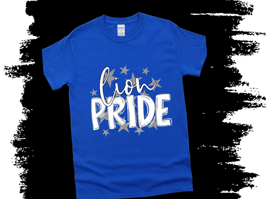 ✨ Lion Pride Star Tee – House Colors ✨