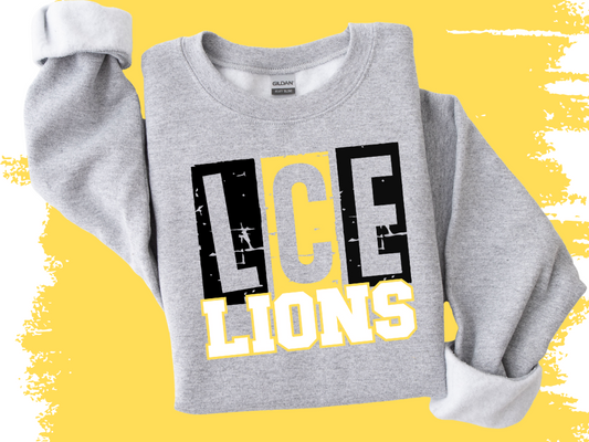 LCE Lions Big and Bold Spirit Tee