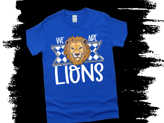 ⭐ We Are Lions Spirit Tee – House Colors