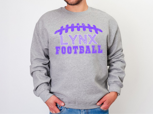 🏈 Custom Football Lace Tee or Sweatshirt