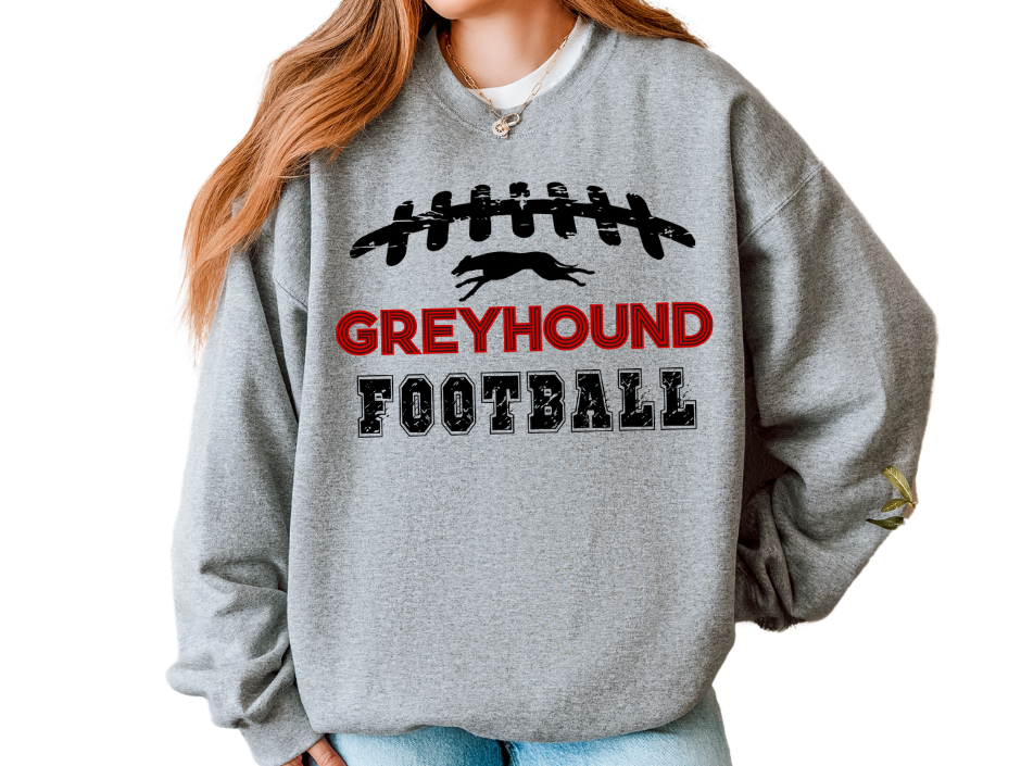 🏈 Custom Football Lace Tee or Sweatshirt