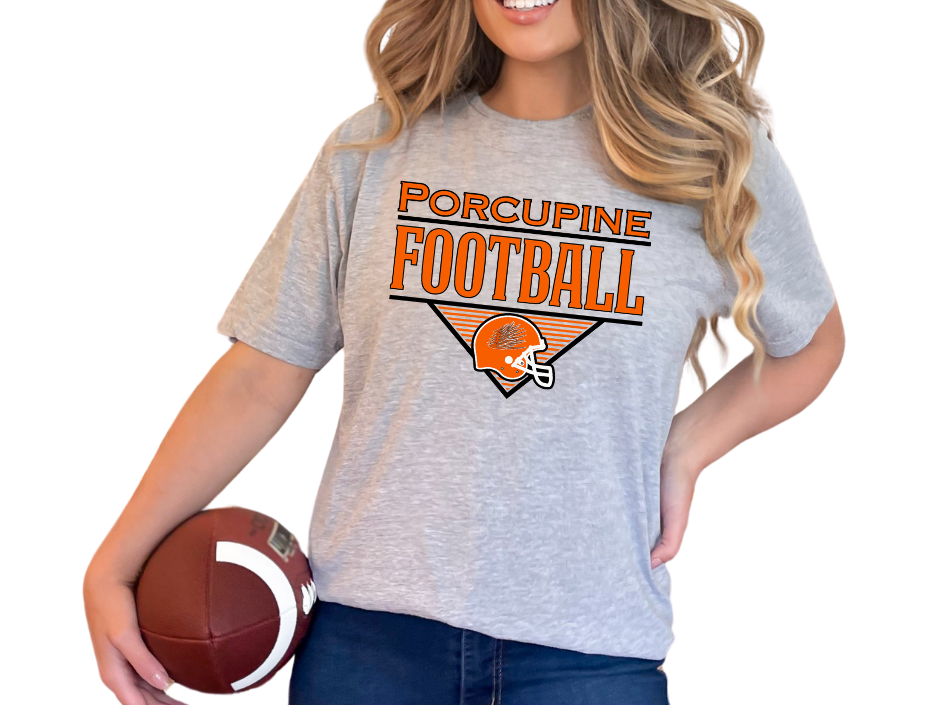 π Modern Mascot Football Tee or Sweatshirt