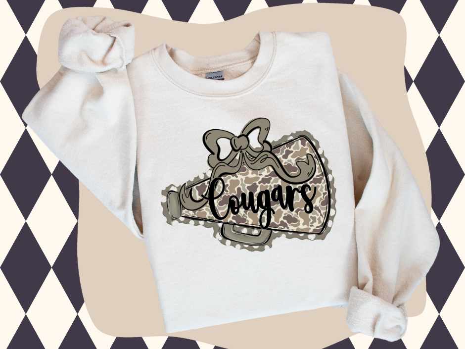 π£ Prepster Megaphone Camo Tee or Sweatshirt π£