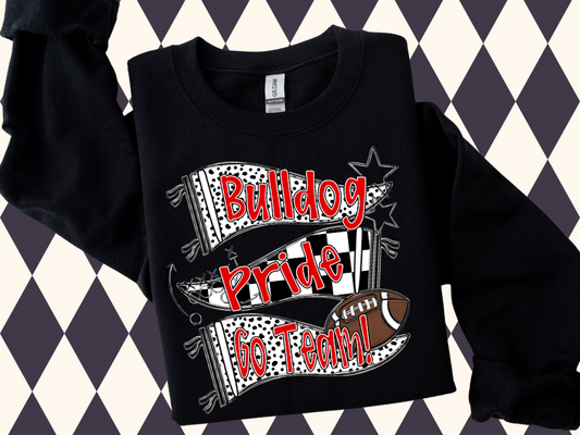 Mascot Pride Pennant Tee or Sweatshirt