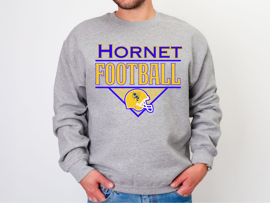 π Modern Mascot Football Tee or Sweatshirt