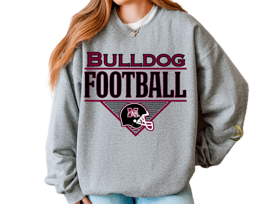 🏈 Modern Mascot Football Tee or Sweatshirt