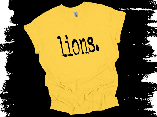 Just Lions. T-Shirt