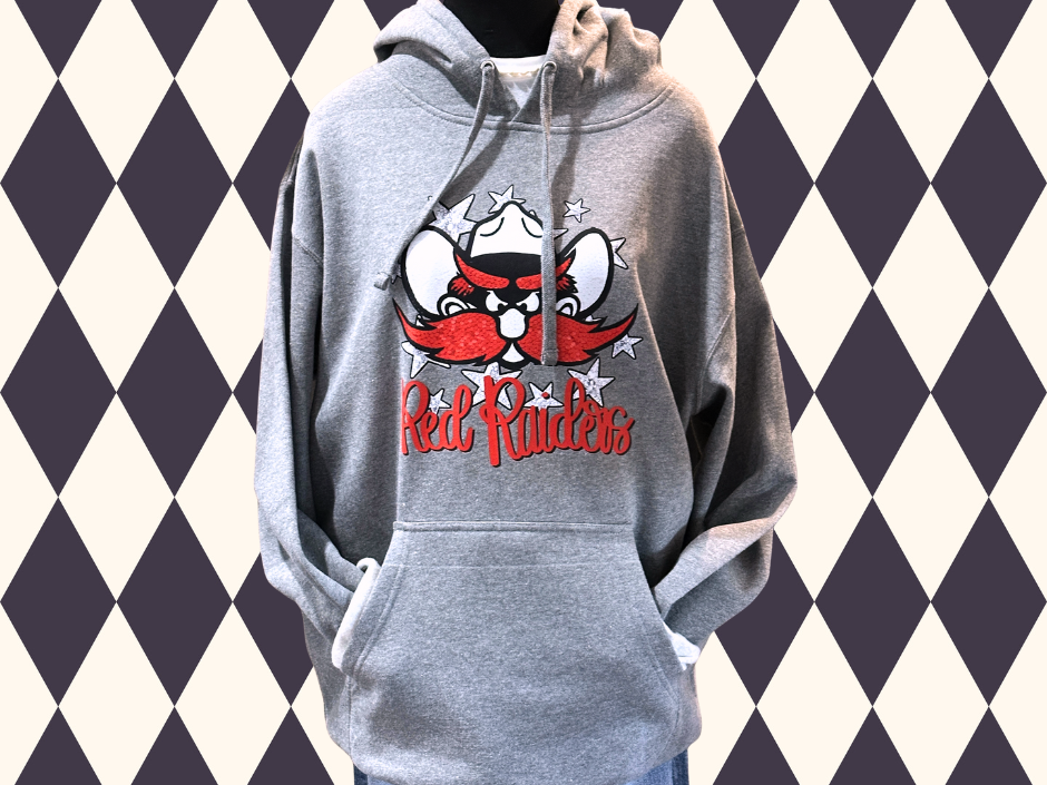 Red Raiders Mascot Hoodie ✨