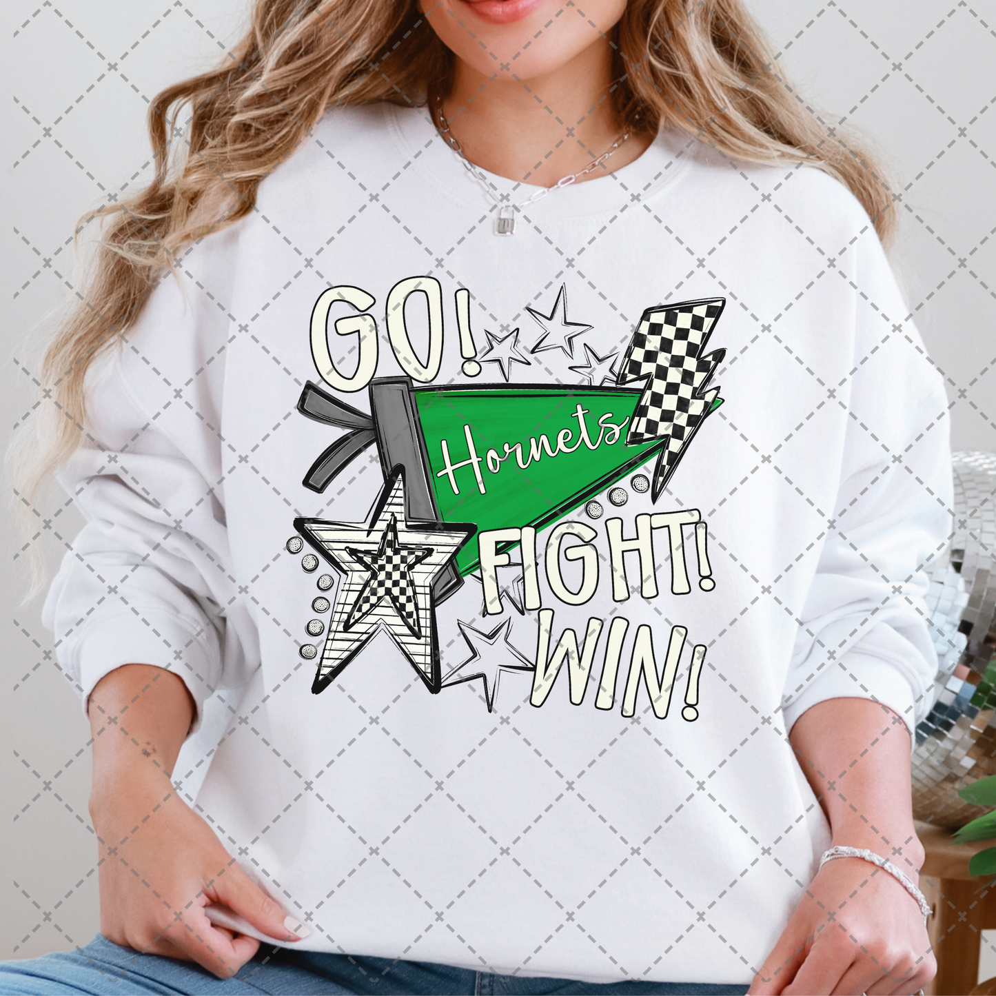 Go! Fight! Win! Pennant Custom Team Spirit 📣