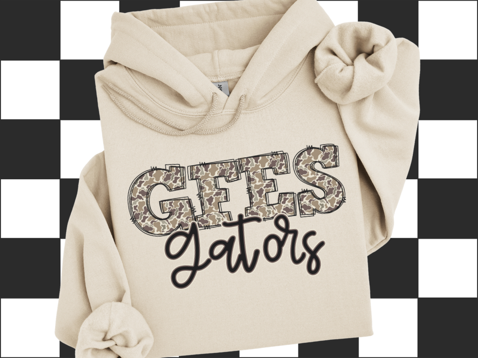 Camo Doodle GFES Gators