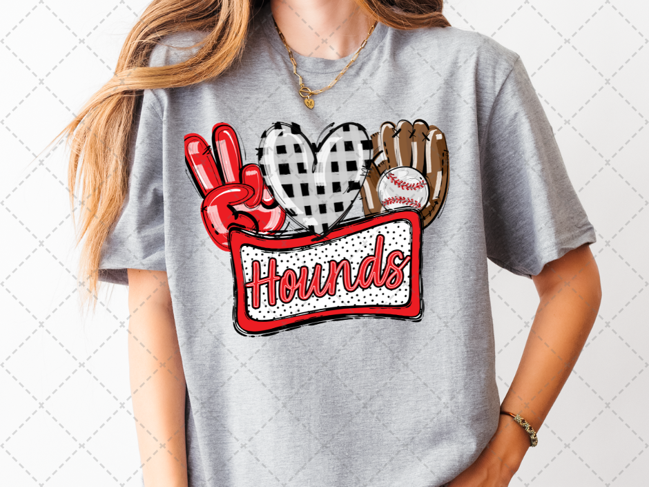 Peace, Love, and Baseball Mascot âš¾