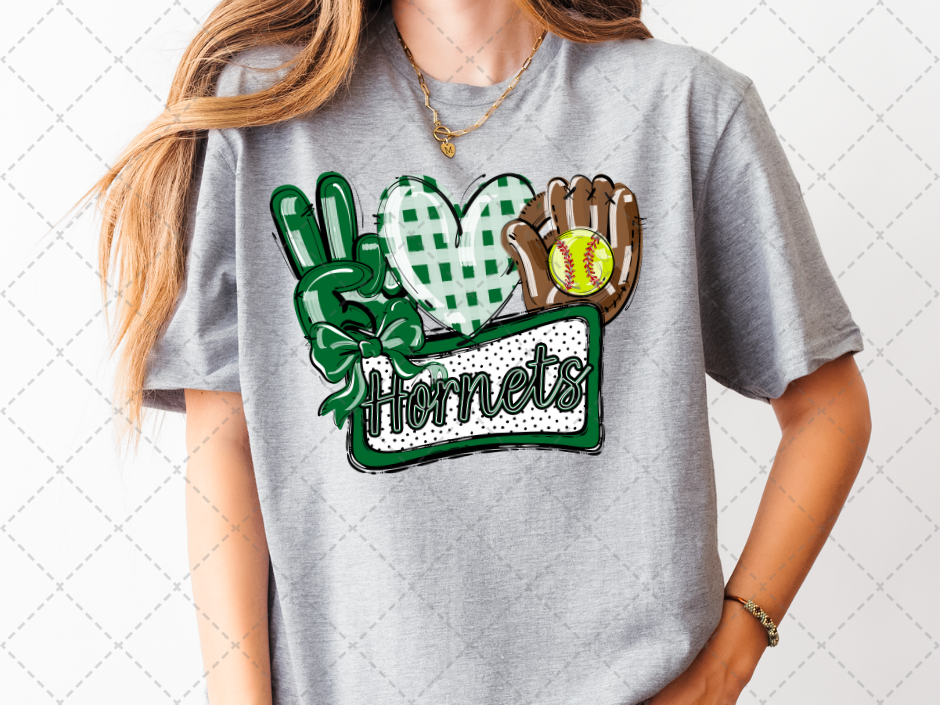 Peace, Love, and Softball Mascot 🥎