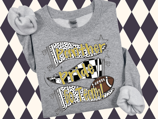 Mascot Pride Pennant Tee or Sweatshirt