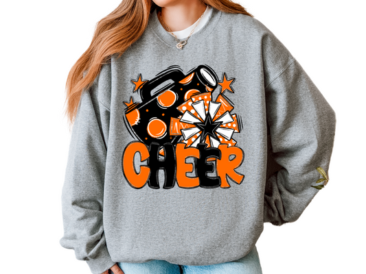Classic CHEER Sweatshirt (Kids + Adults) 💫