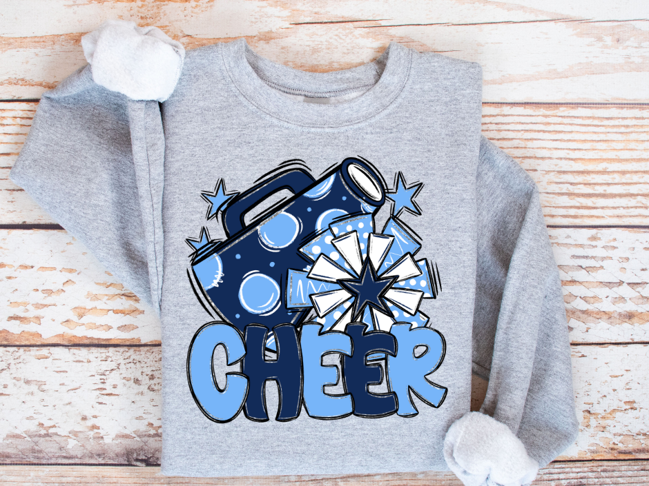 Classic CHEER Sweatshirt (Kids + Adults) 💫