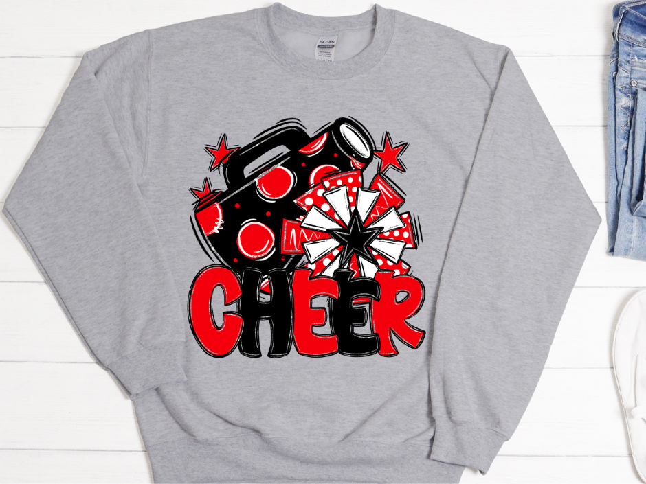 Classic CHEER Sweatshirt (Kids + Adults) 💫