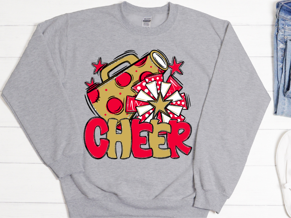 Classic CHEER Sweatshirt (Kids + Adults) 💫