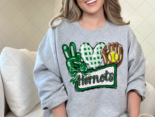 Peace, Love, and Softball Mascot 🥎