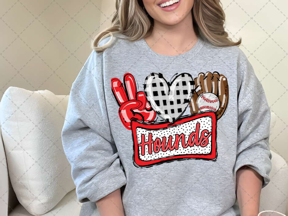 Peace, Love, and Baseball Mascot âš¾