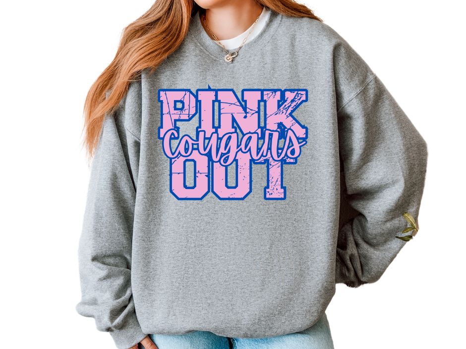 ๐ Pink Out Mascot Sweatshirt ๐