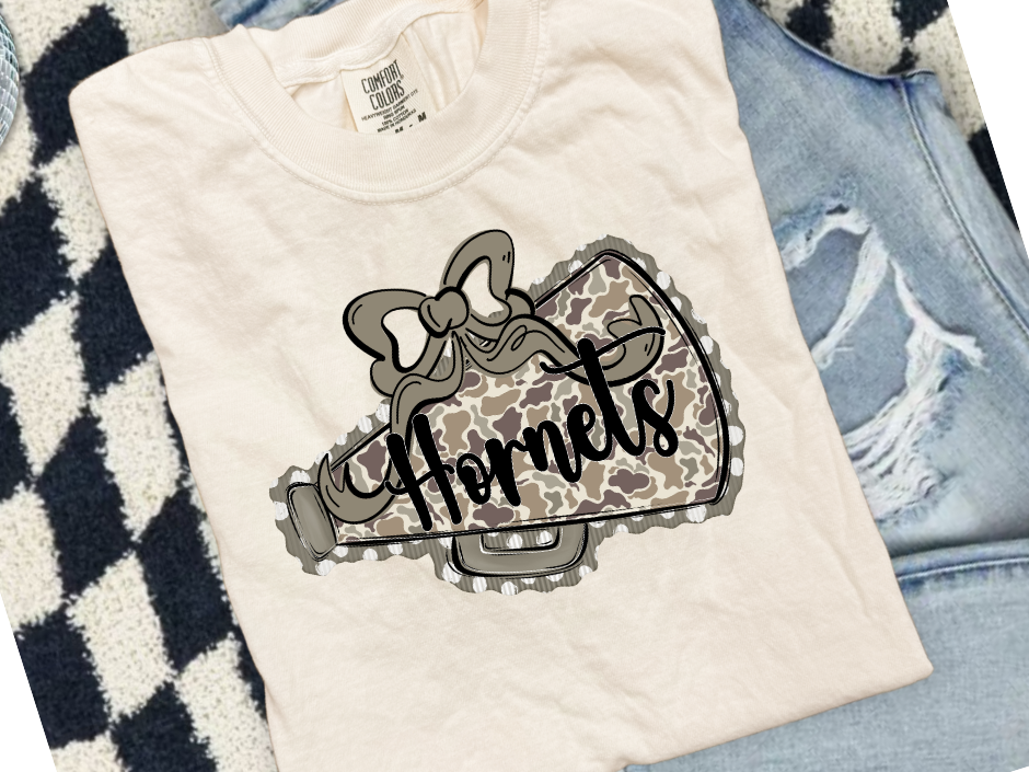 π£ Prepster Megaphone Camo Tee or Sweatshirt π£