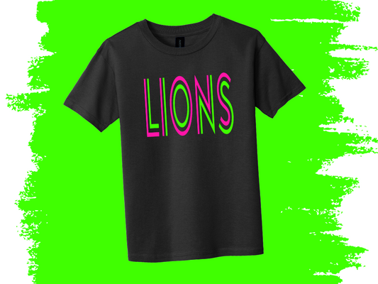 Neon Lions Tee