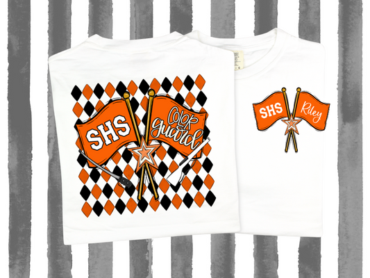 Wave Your Colors –  Color Guard Shirt