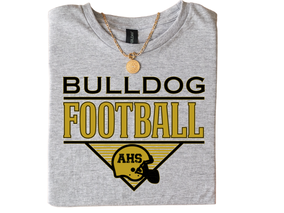π Modern Football Tee β Custom Spirit Wear