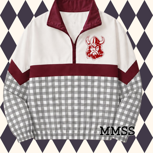 Lowndes County Schools Vikings Windbreaker