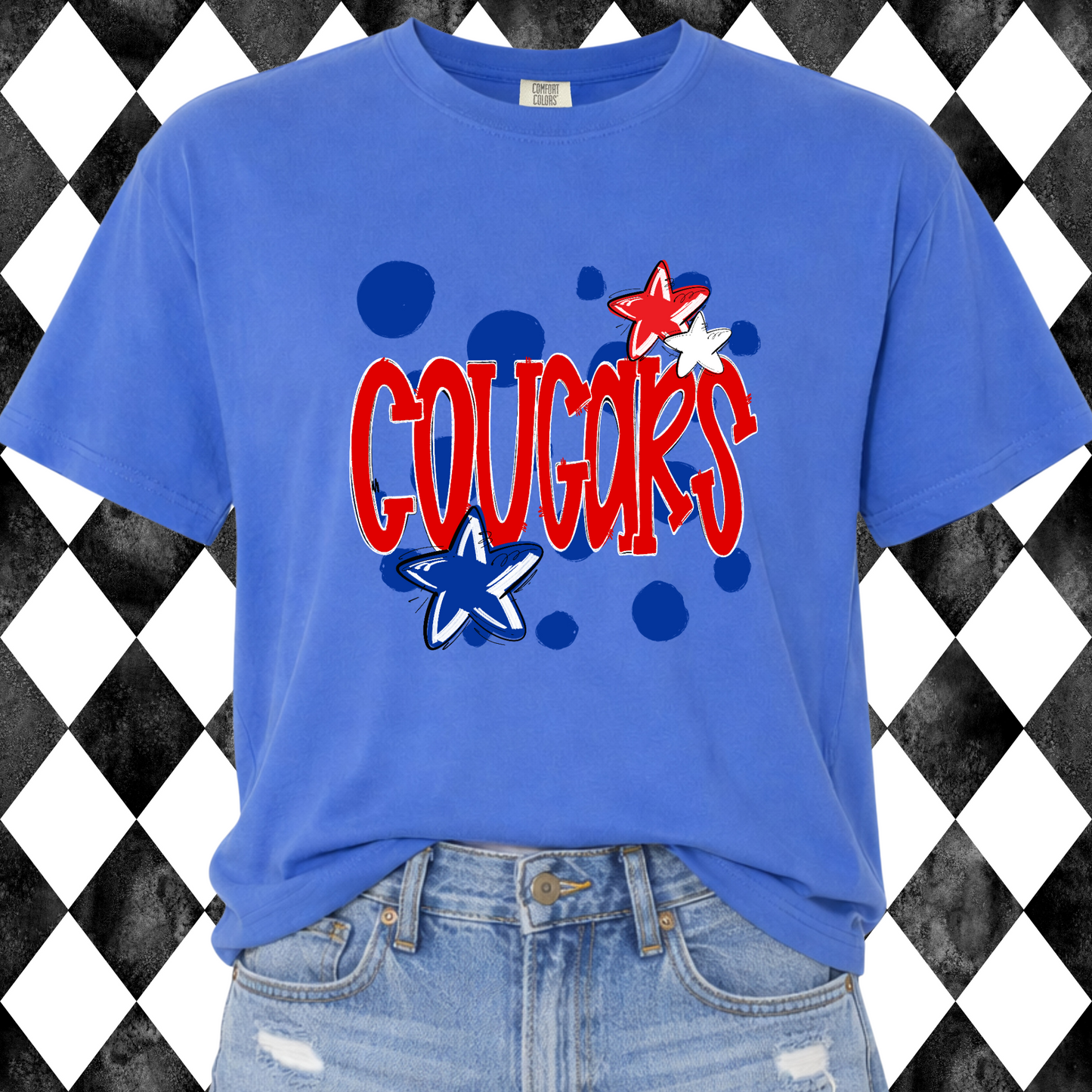 Stars, Dots & Mascots T-Shirt