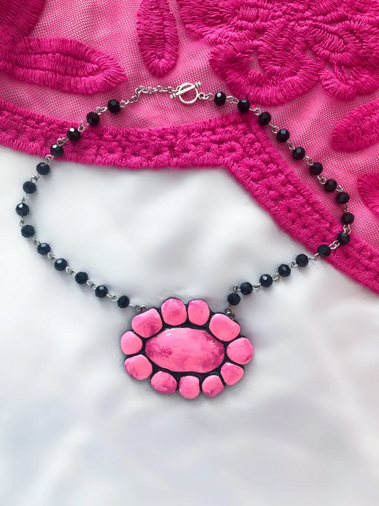 Pink Dreamweaver Choker Necklace - Maggie Mae's Boutique and Custom Printing
