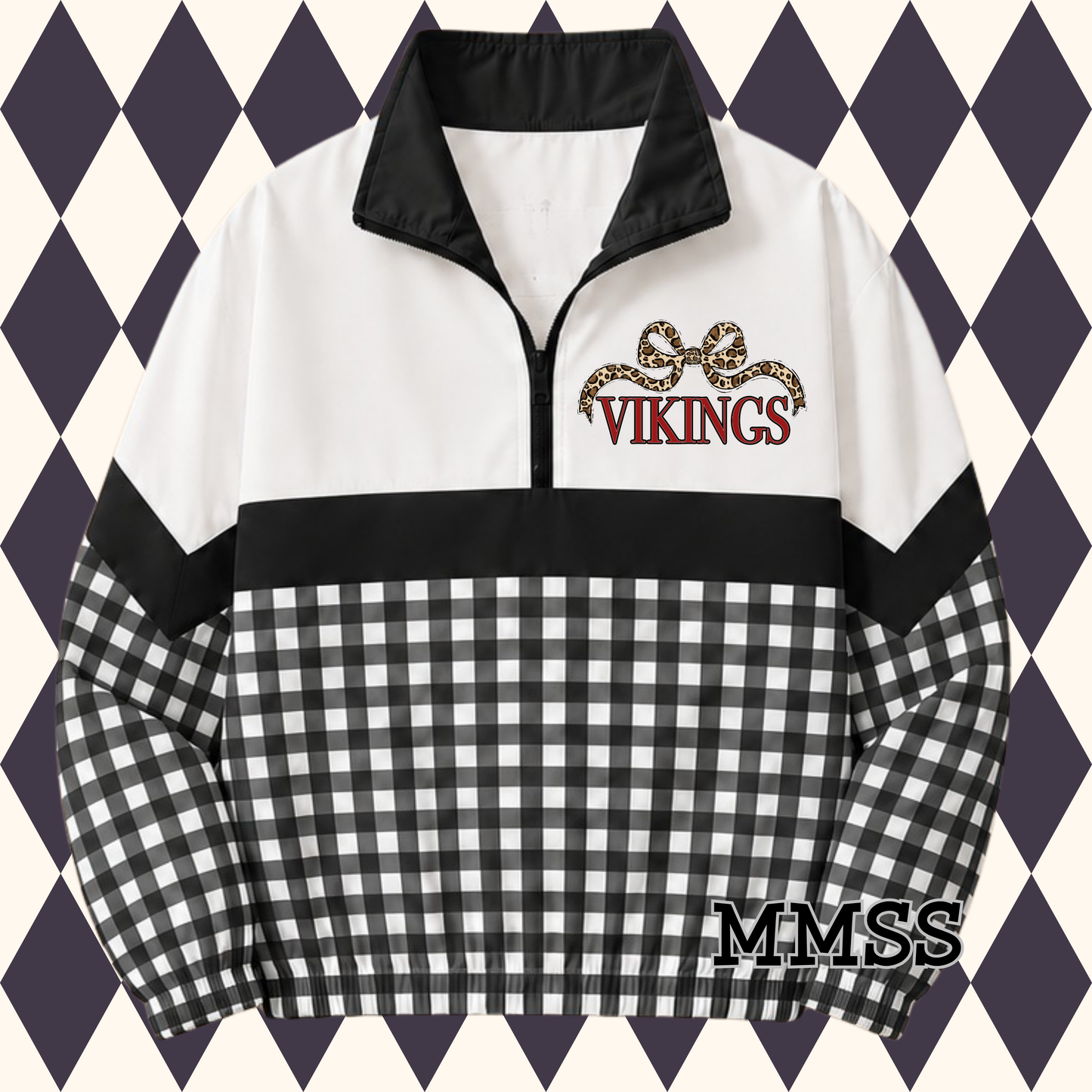 Lowndes County Schools Vikings Windbreaker