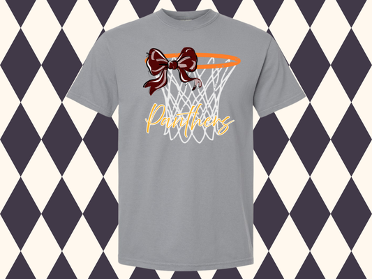 Nothing But Net — Basketball Bow Tee
