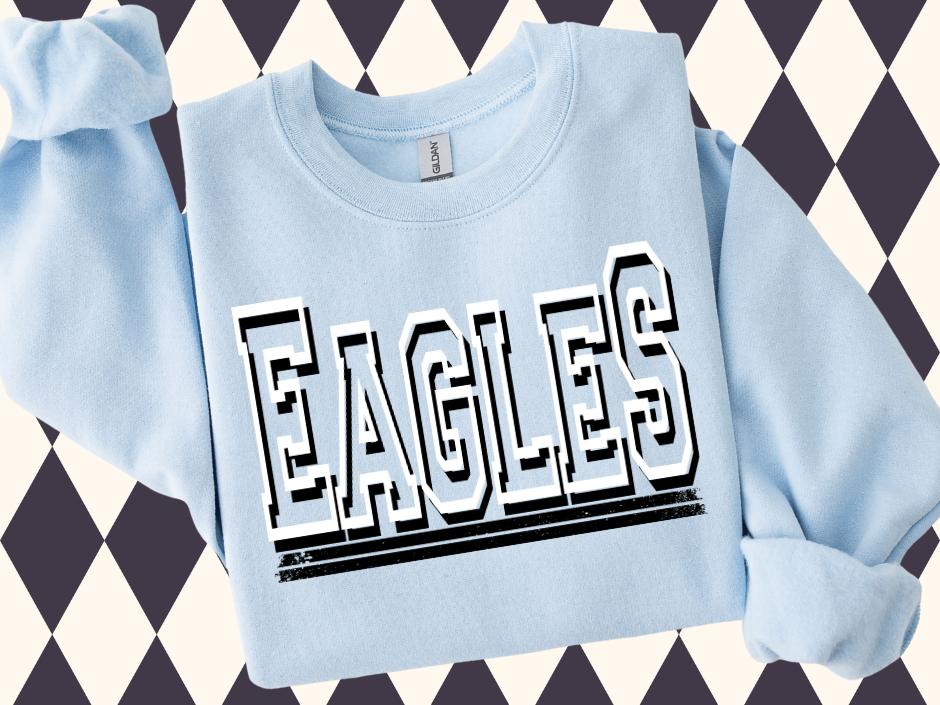 Game Day Block T-Shirt or Sweatshirt