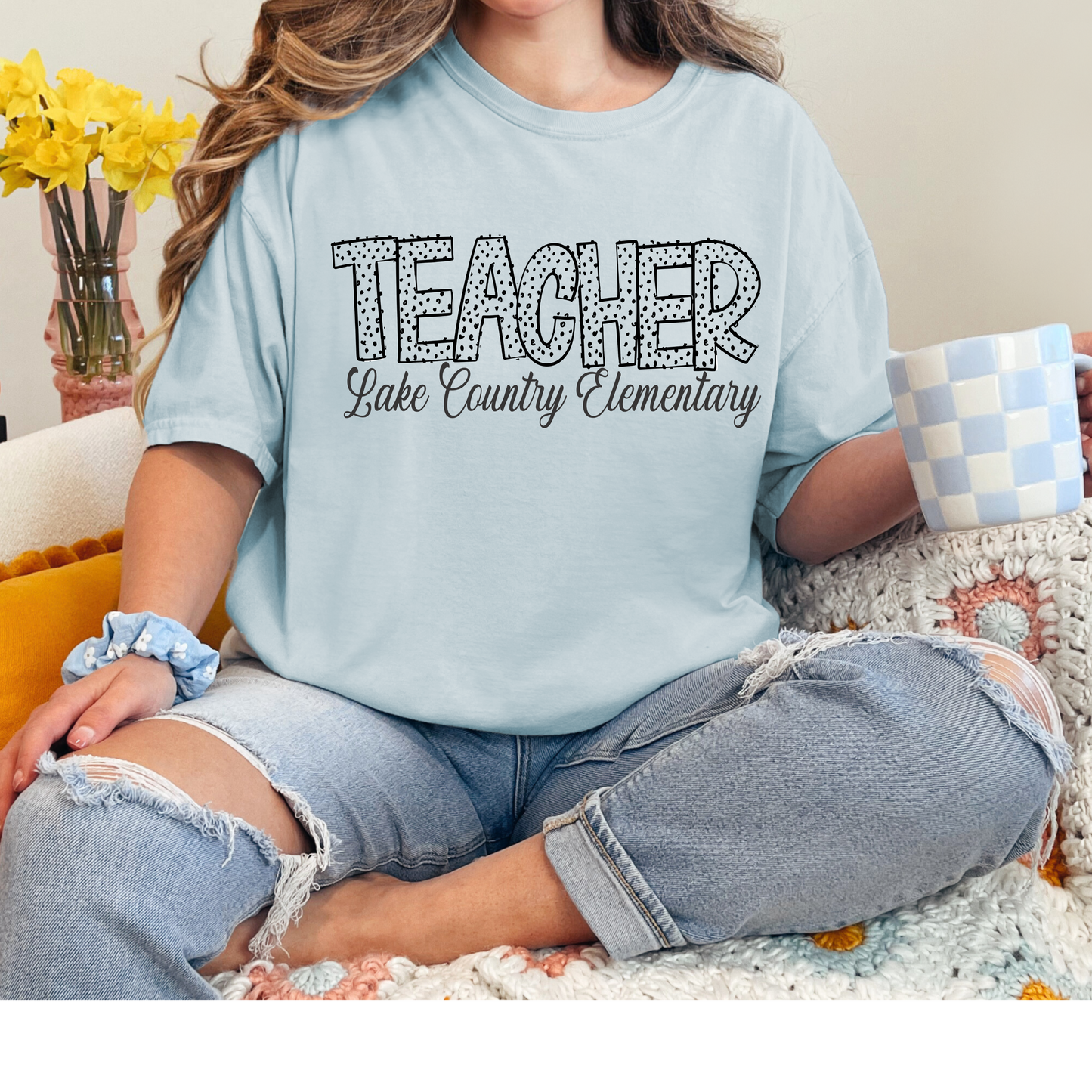 Dotted Teacher T-Shirt