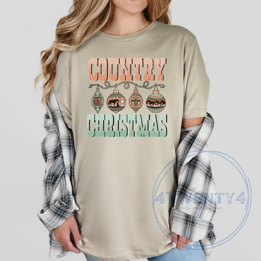 Country Christmas Tee