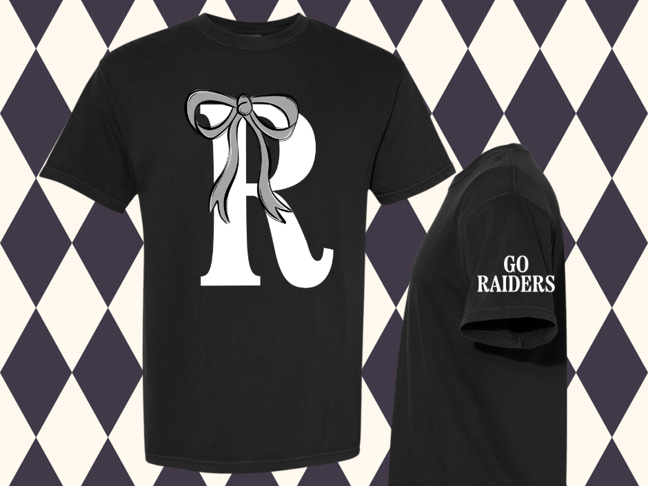 The Grand Monogram Bow T-Shirt | Game Day Spirit Wear