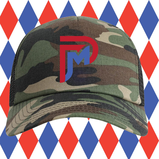 PM Logo Camo Cap