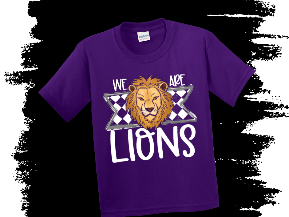 ⭐ We Are Lions Spirit Tee – House Colors