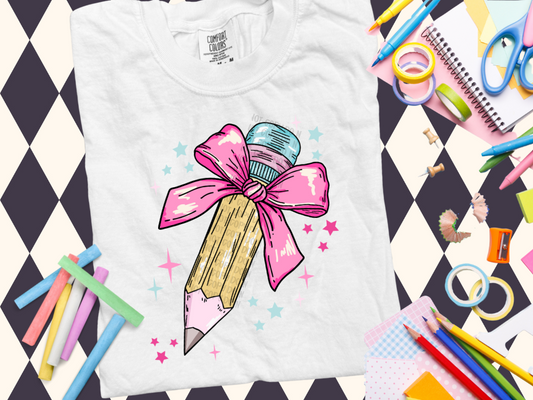 Write On, Teacher! ✏️💖 Custom Name Tee