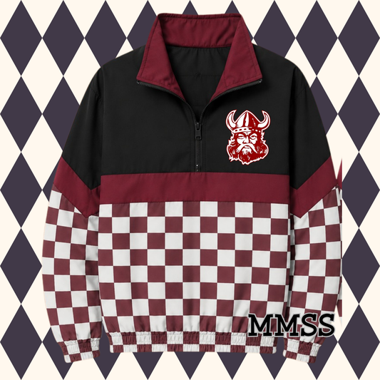 Lowndes County Schools Vikings Windbreaker