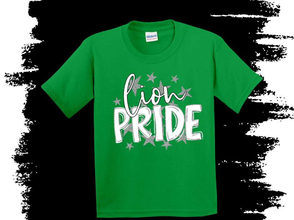✨ Lion Pride Star Tee – House Colors ✨